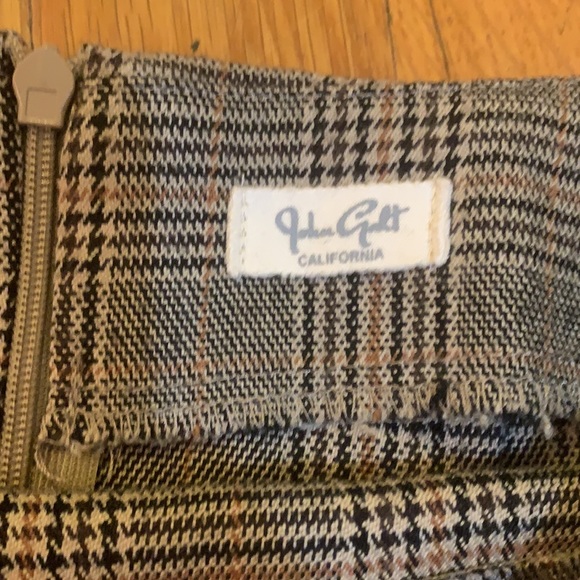 Plaid Brandy Melville Mini Skirt lightly worn - Picture 2 of 4